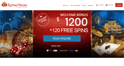Desktop Screenshot of ca.royalvegascasino.com